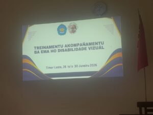 Pelatihan Pendampingan bagi Disabilitas Netra